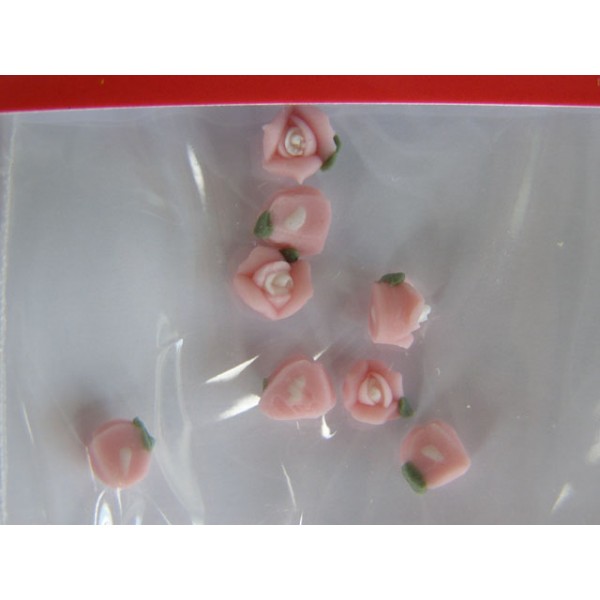 Trandafiri 3D roz